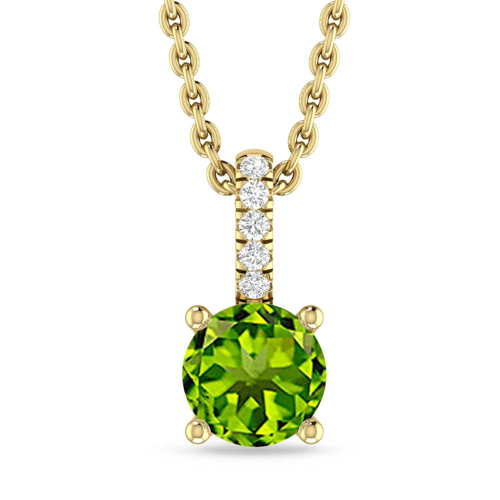 Yellow Gold - Peridot