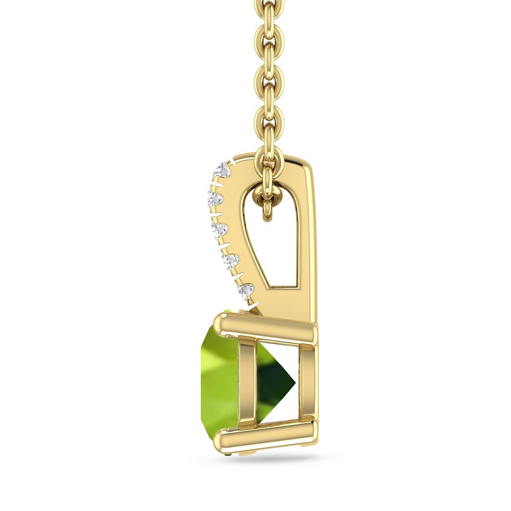 Yellow Gold - Peridot