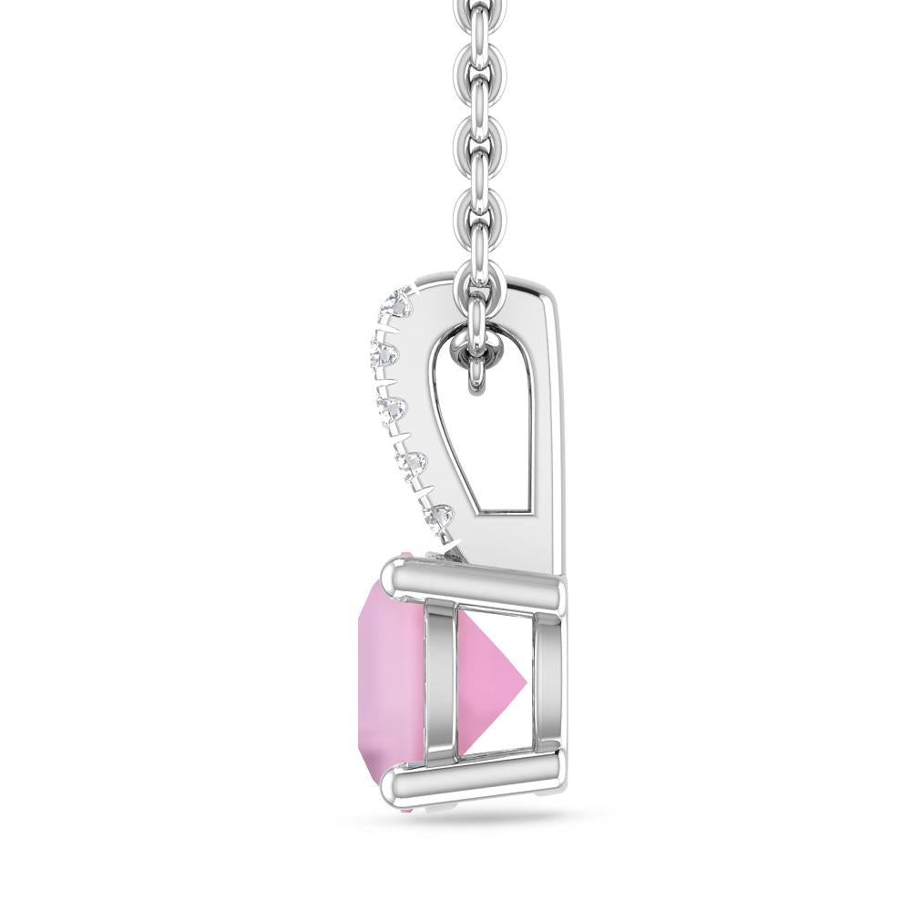 White Gold - Pink Tourmaline