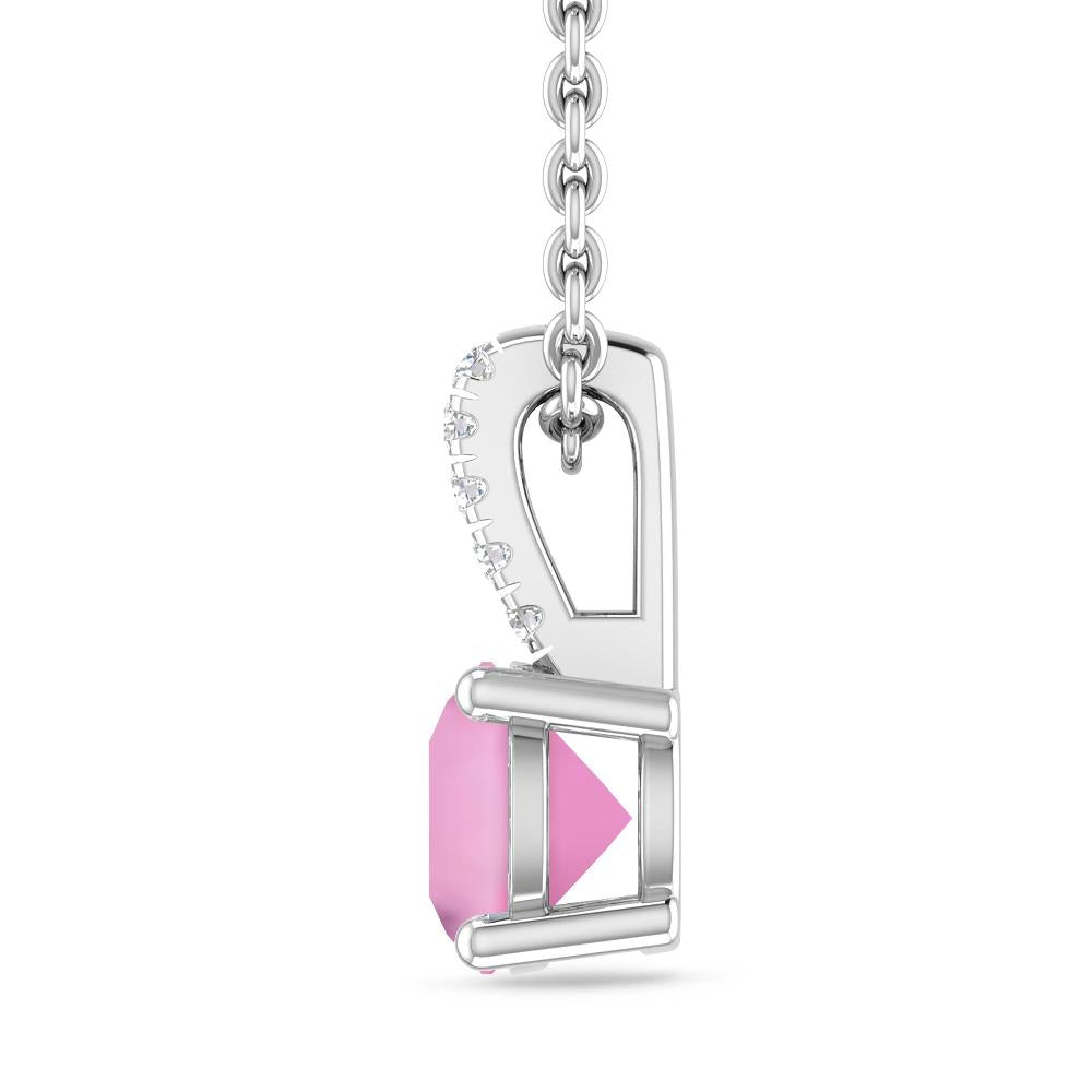 White Gold - Pink Tourmaline