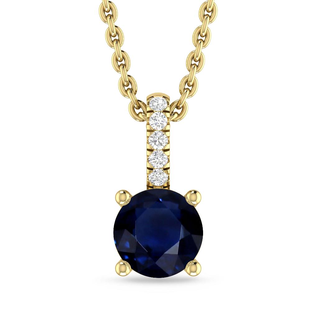 Yellow Gold - Sapphire