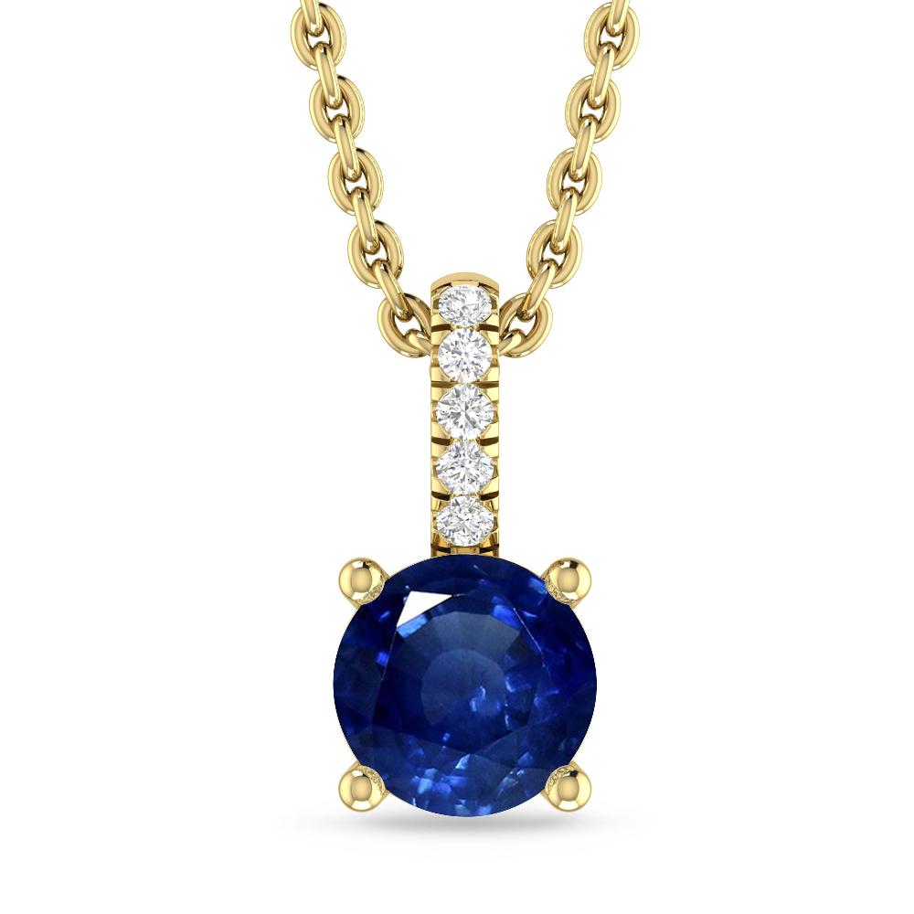 Yellow Gold - Sapphire