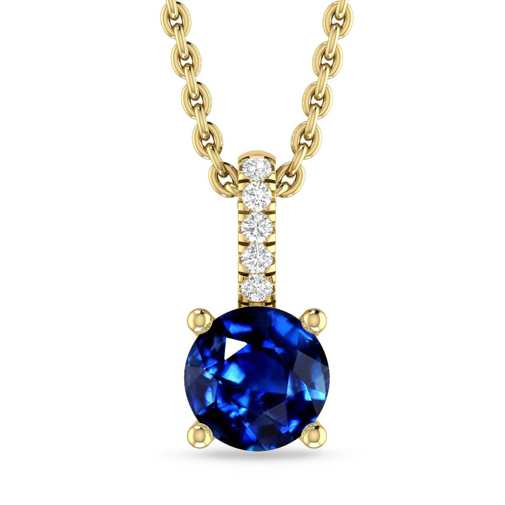 Yellow Gold - Sapphire