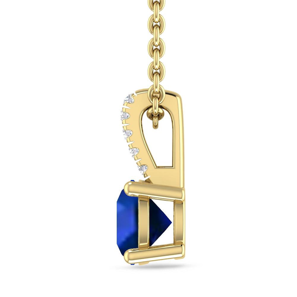 Yellow Gold - Sapphire