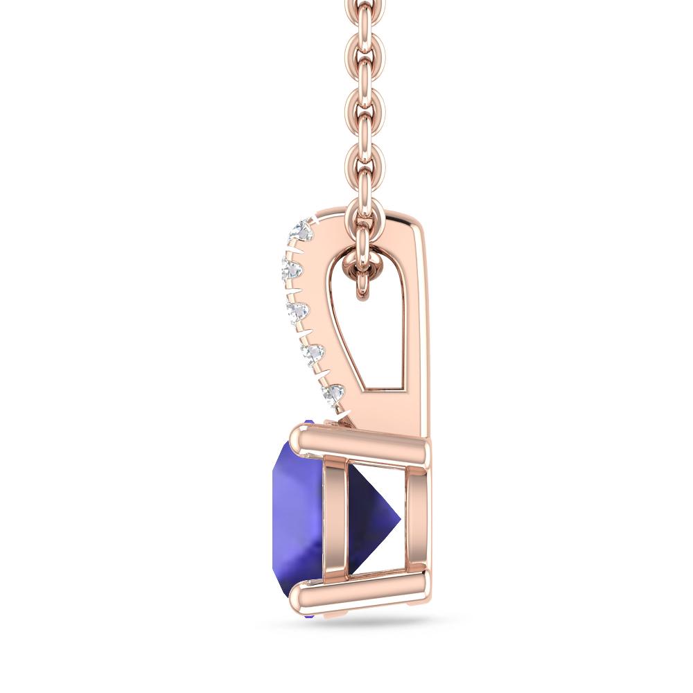 Rose Gold - Tanzanite