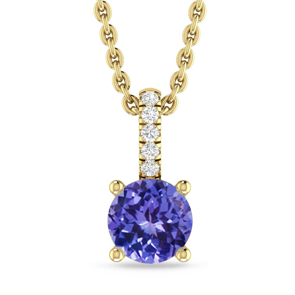 Yellow Gold - Tanzanite