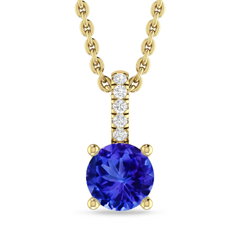 Yellow Gold - Tanzanite