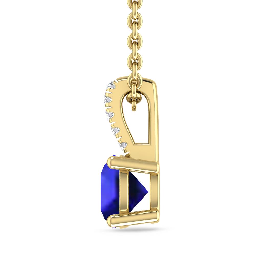 Yellow Gold - Tanzanite