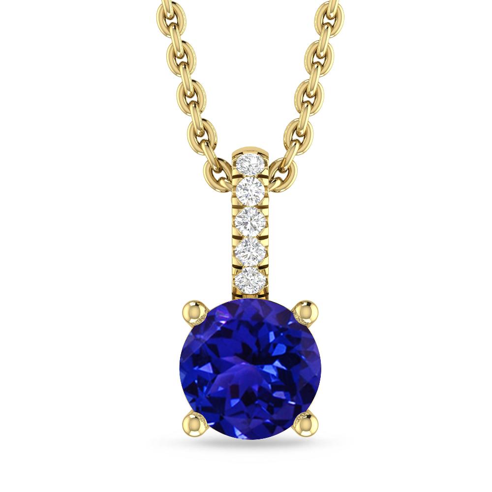 Yellow Gold - Tanzanite