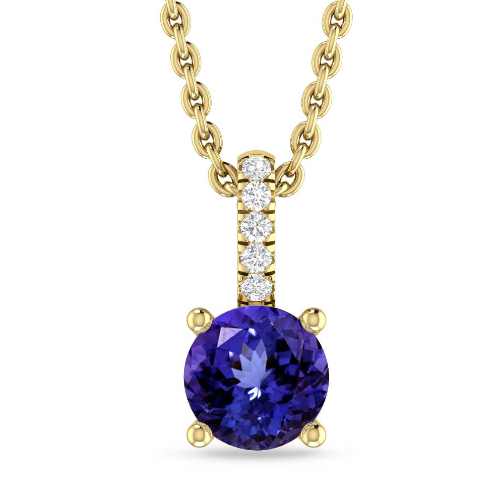 Yellow Gold - Tanzanite