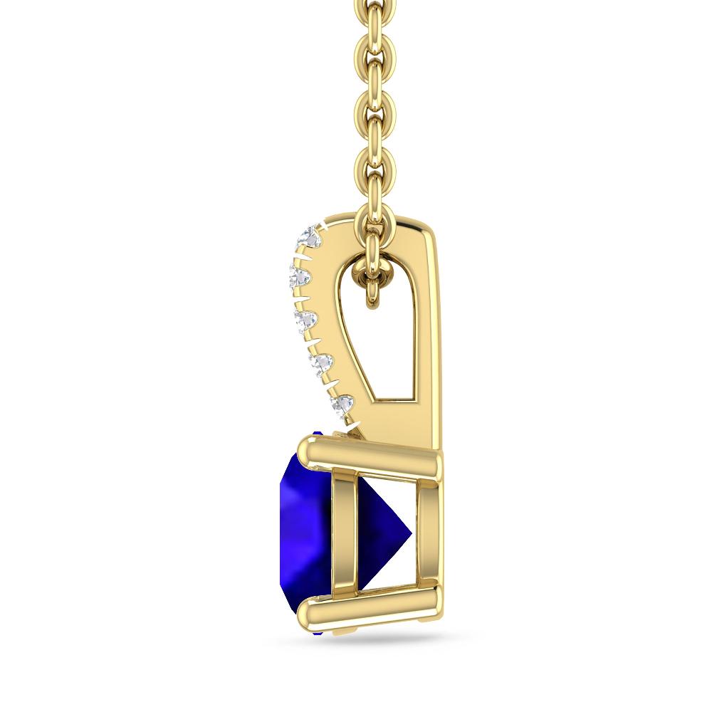 Yellow Gold - Tanzanite