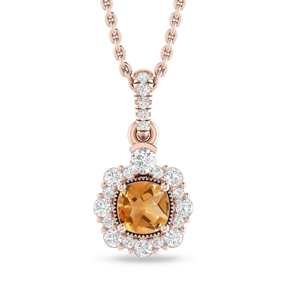 Rose Gold - Citrine