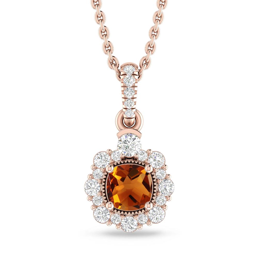 Rose Gold - Citrine