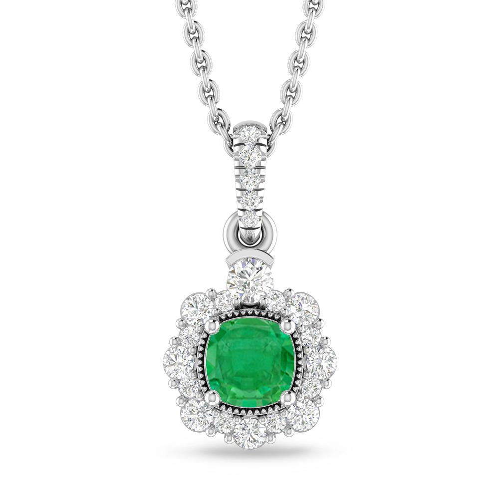 White Gold - Emerald