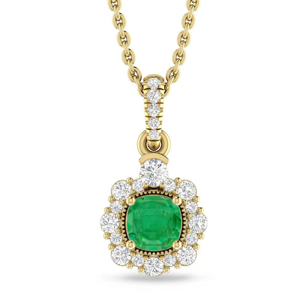 Yellow Gold - Emerald