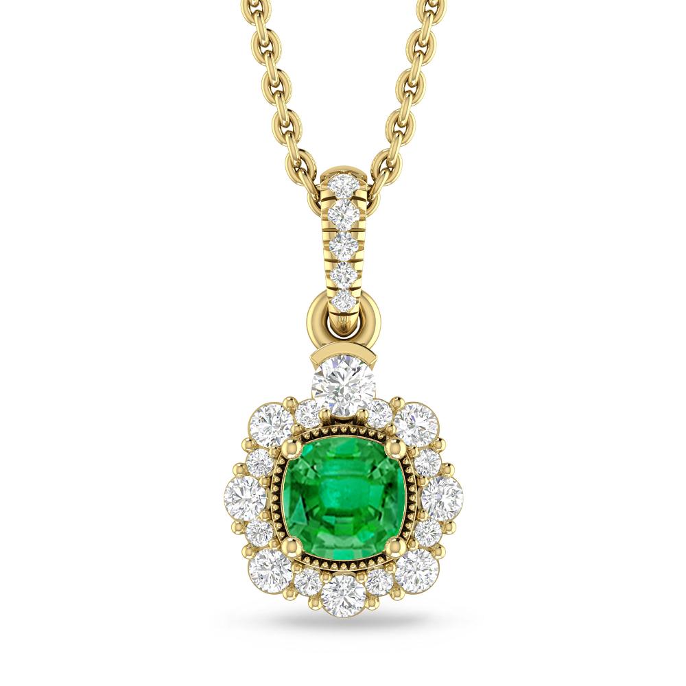 Yellow Gold - Emerald