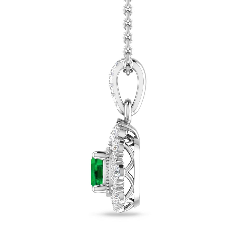 White Gold - Emerald