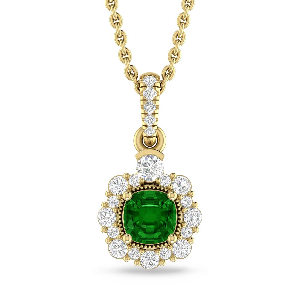 Yellow Gold - Emerald