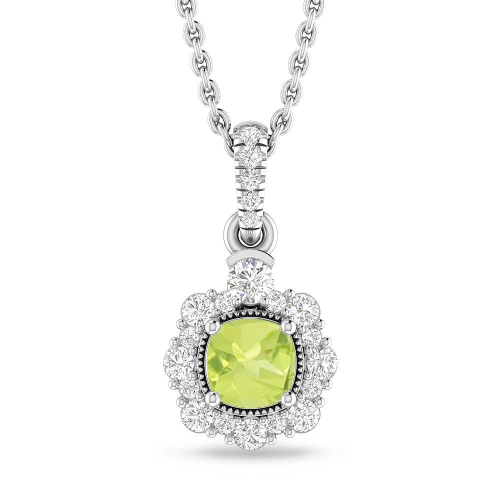 White Gold - Peridot