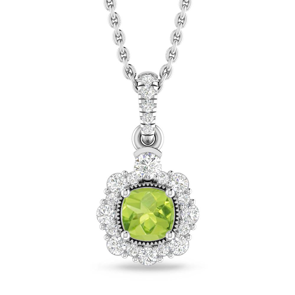 White Gold - Peridot