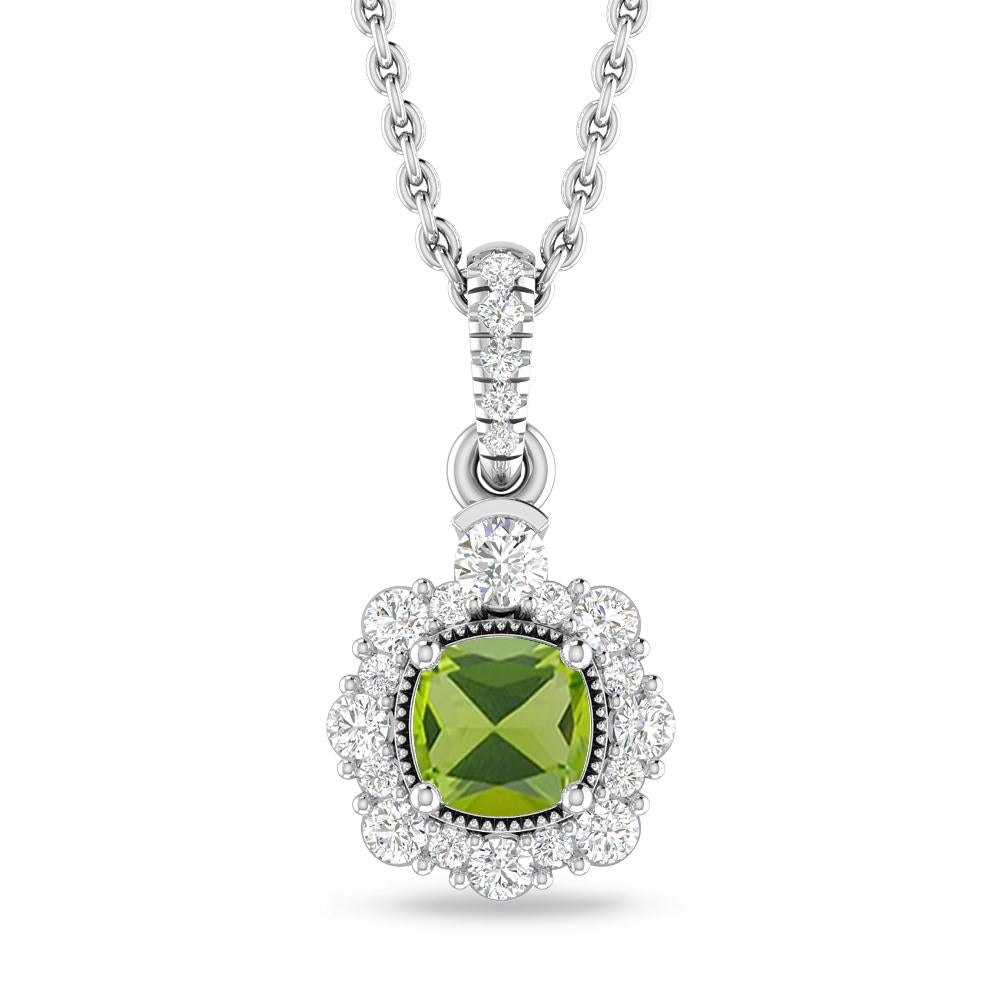 White Gold - Peridot