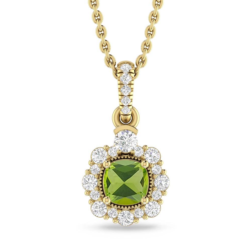 Yellow Gold - Peridot