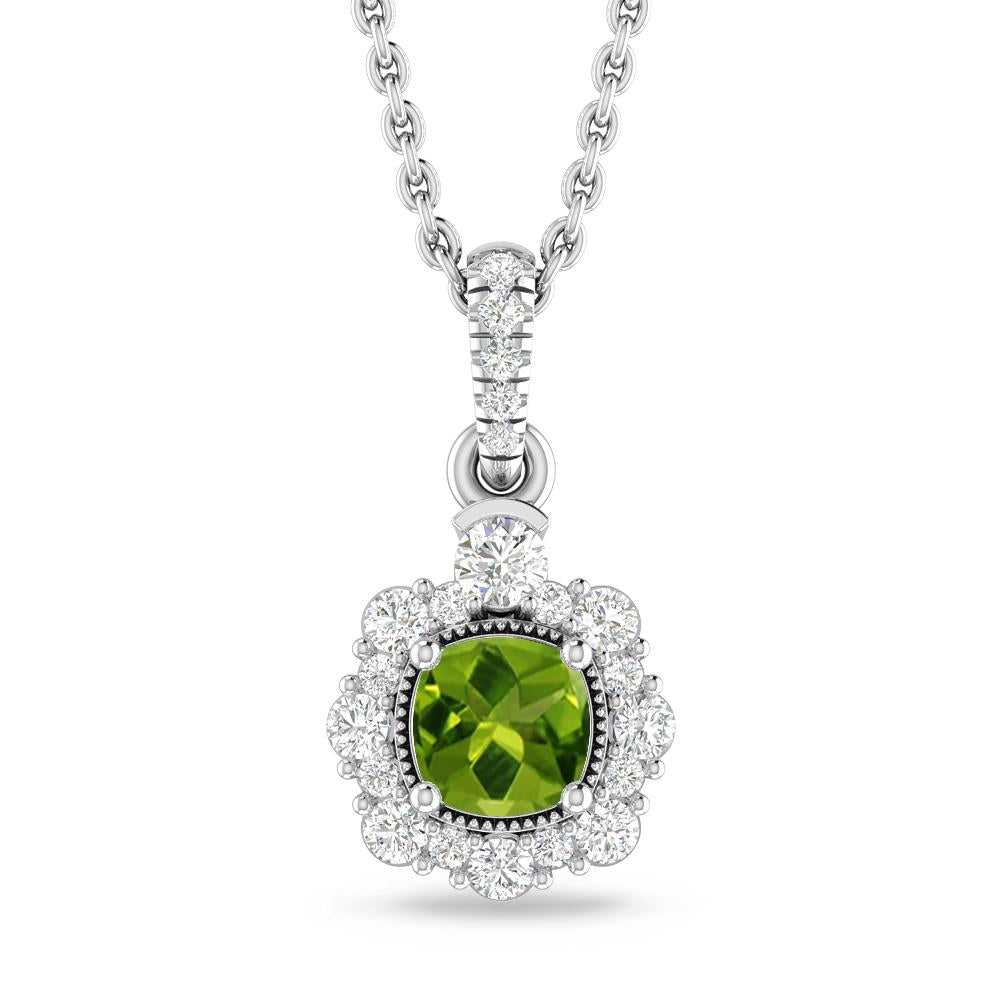 White Gold - Peridot