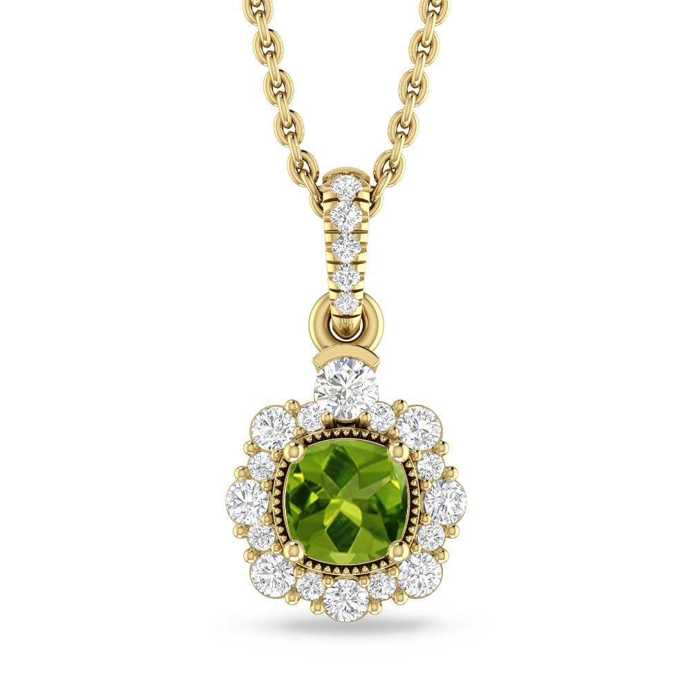 Yellow Gold - Peridot