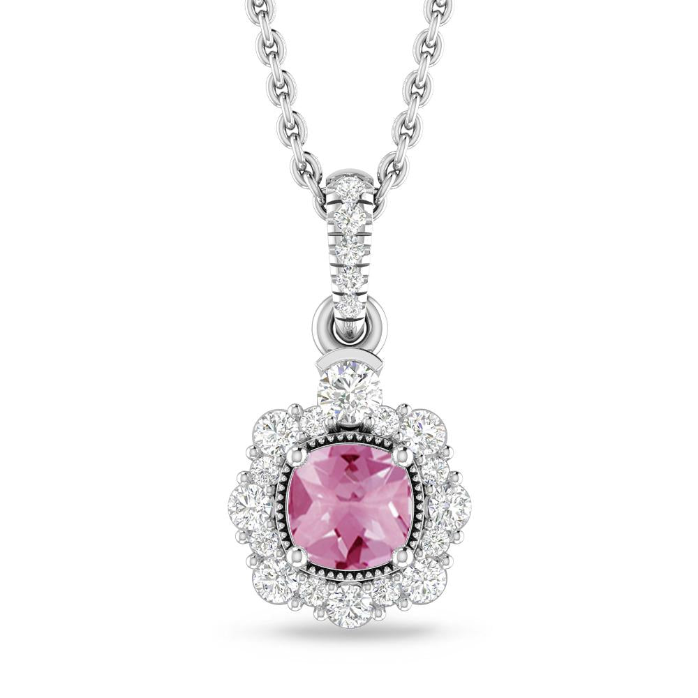 White Gold - Pink Tourmaline