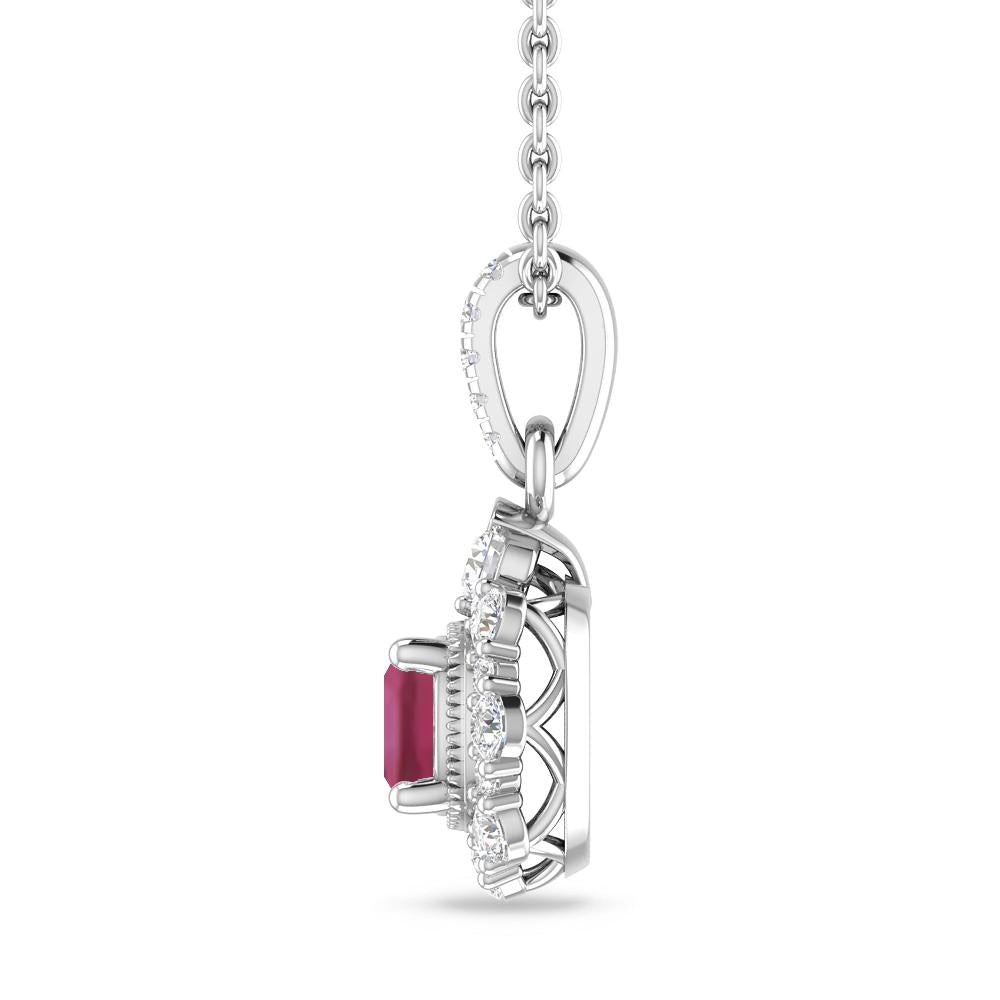 White Gold - Pink Tourmaline