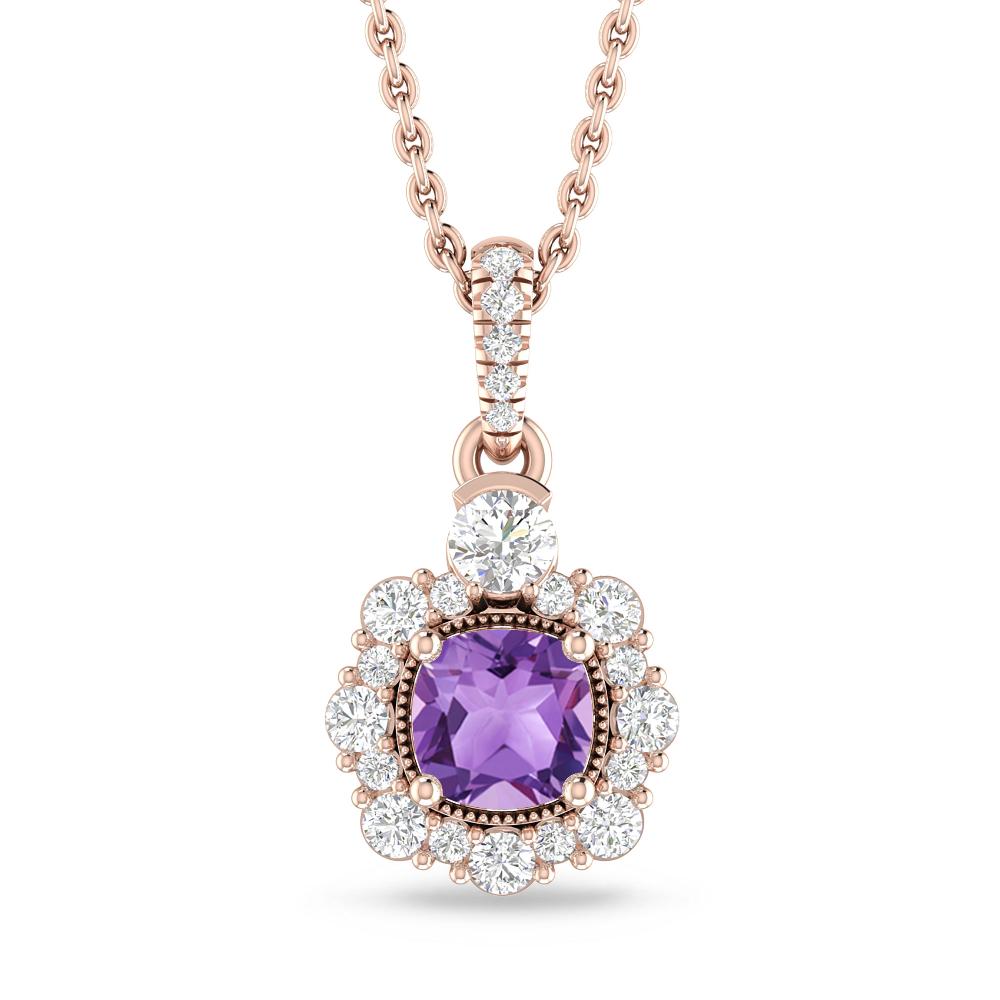 Rose Gold - Amethyst