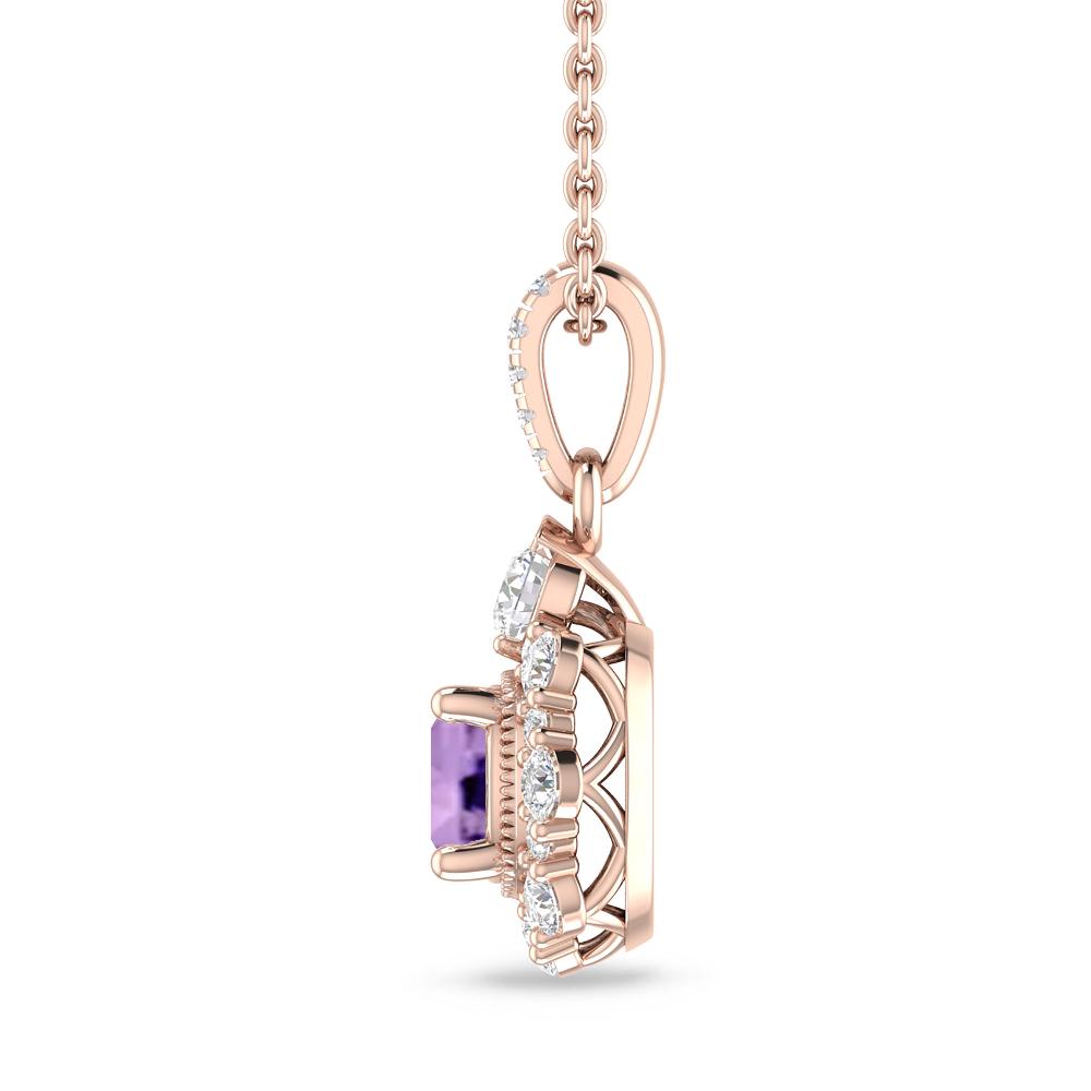 Rose Gold - Amethyst