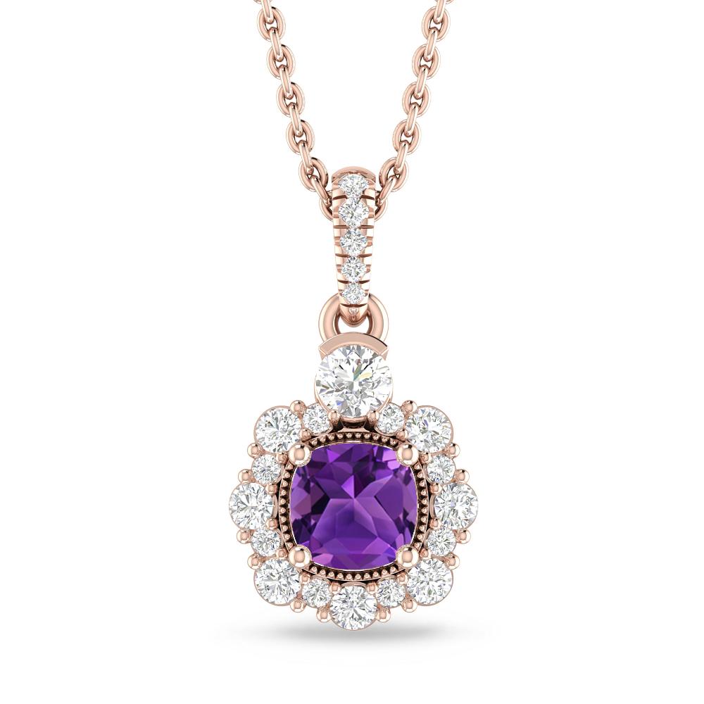 Rose Gold - Amethyst