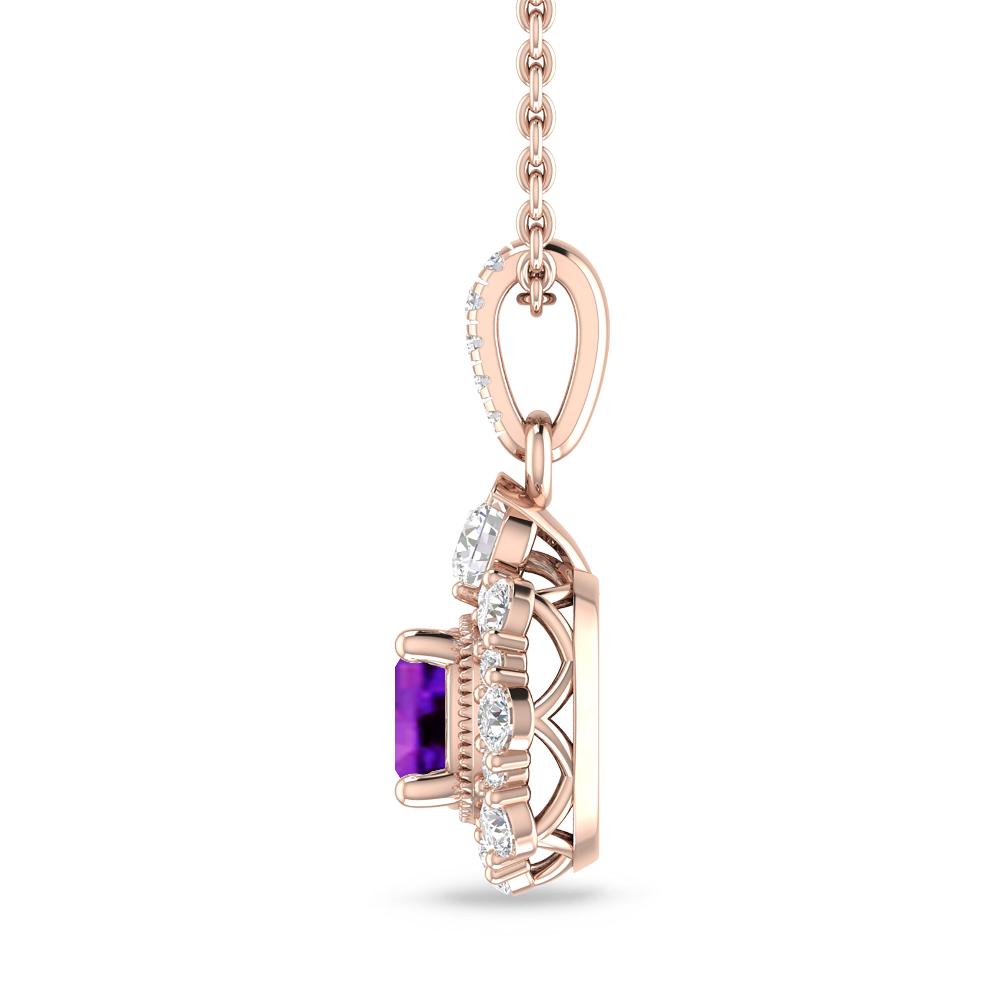 Rose Gold - Amethyst