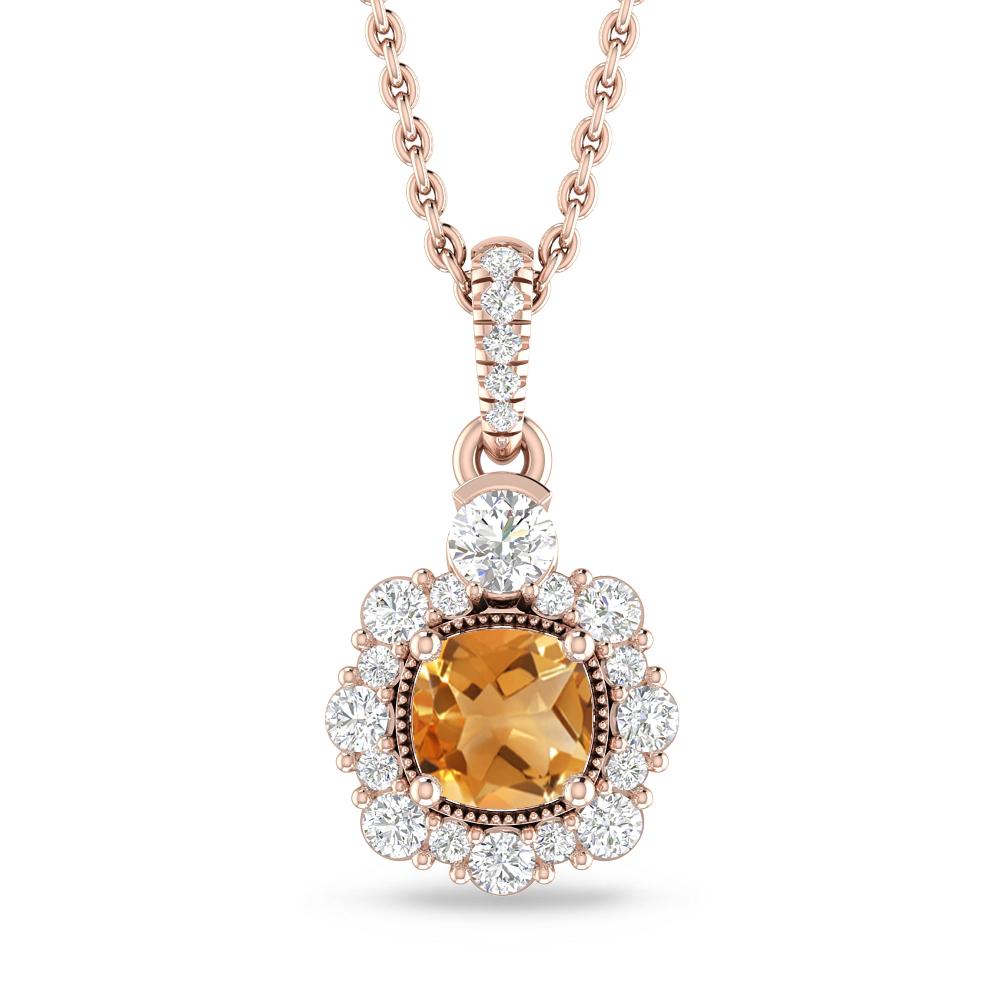 Rose Gold - Citrine