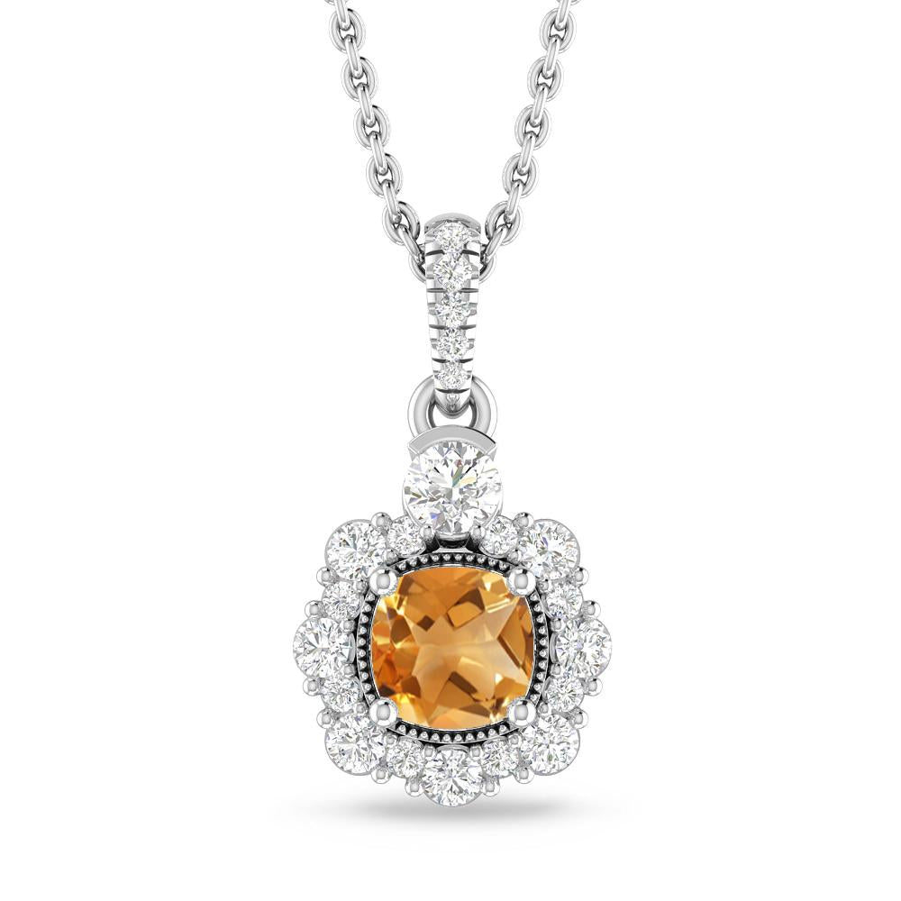 White Gold - Citrine