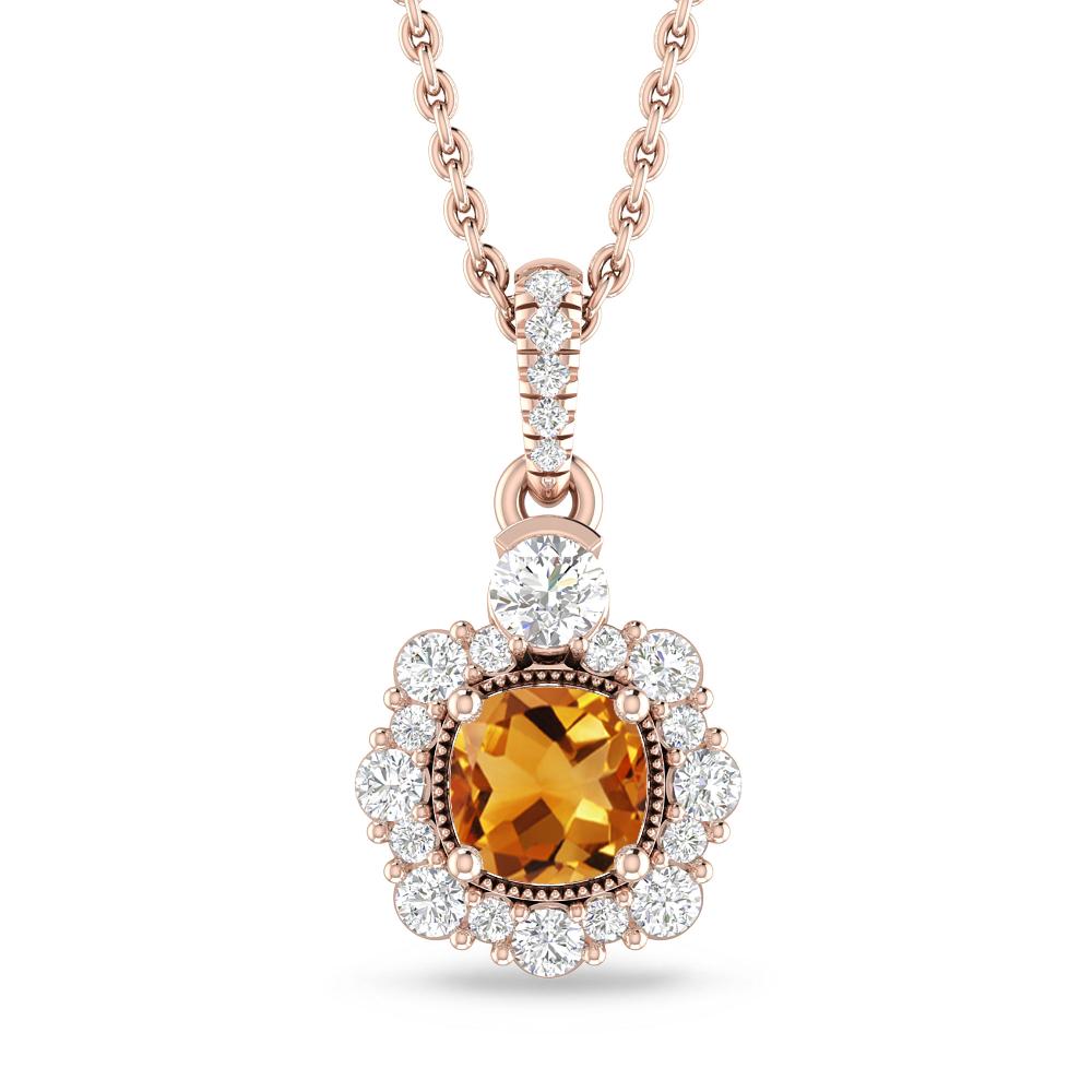 Rose Gold - Citrine