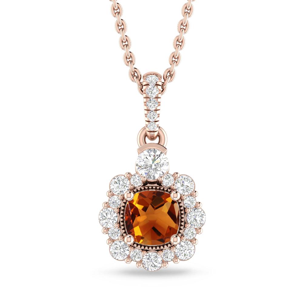 Rose Gold - Citrine