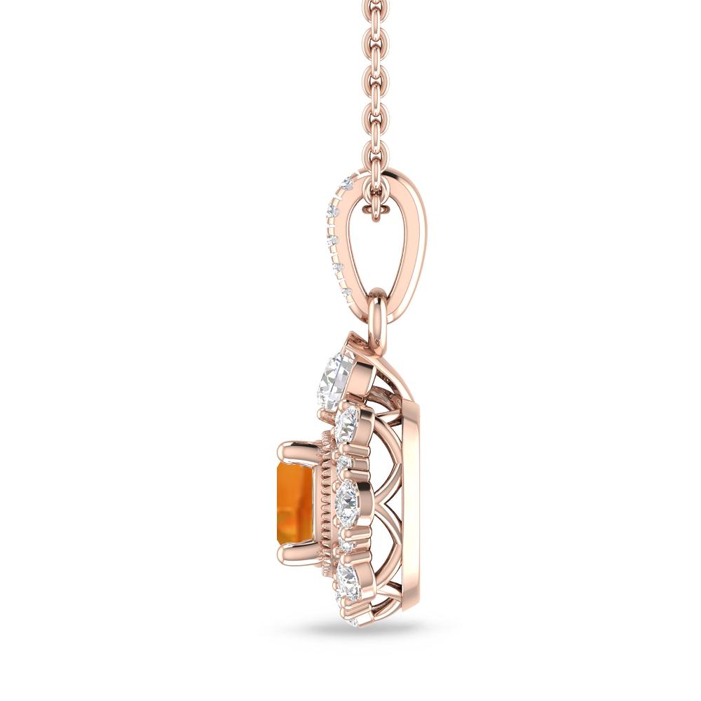 Rose Gold - Citrine