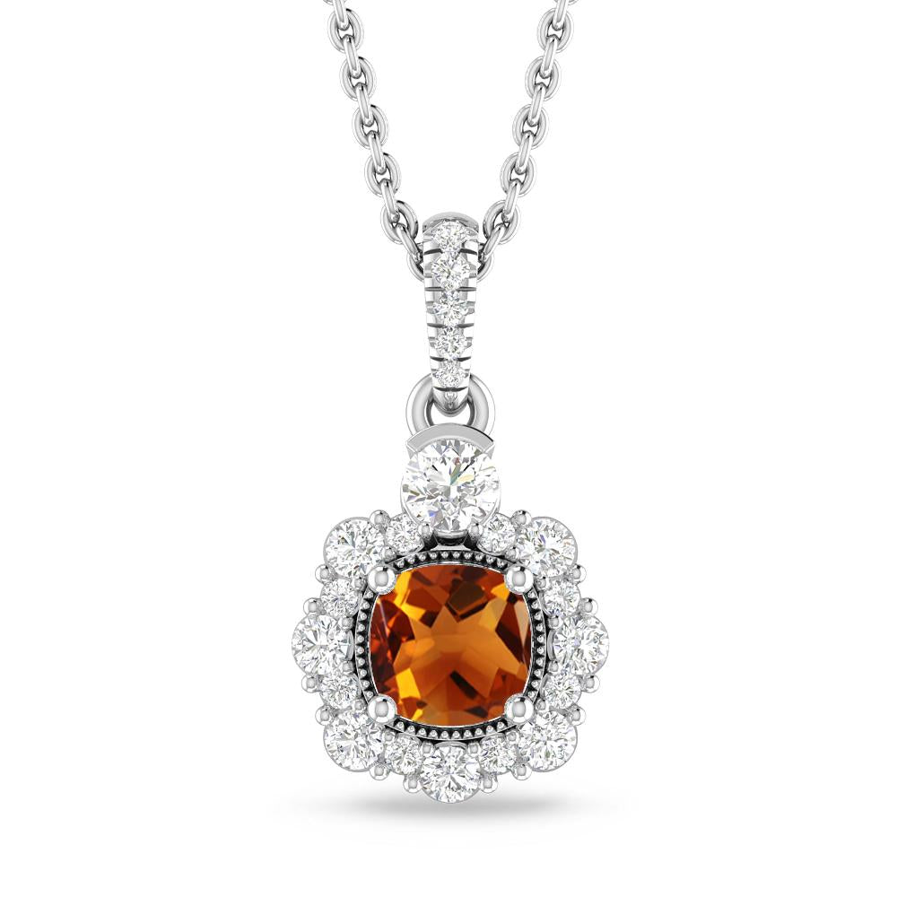 White Gold - Citrine