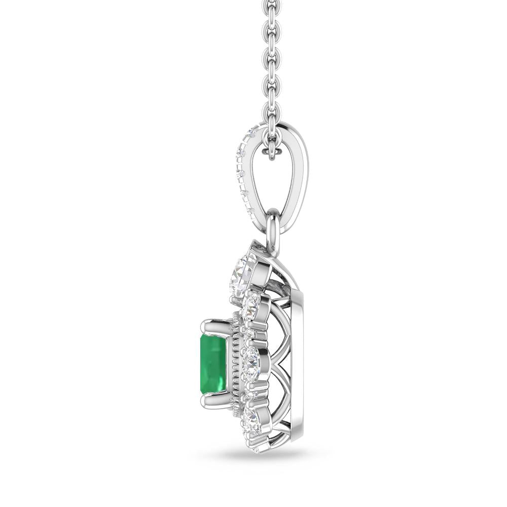 White Gold - Emerald