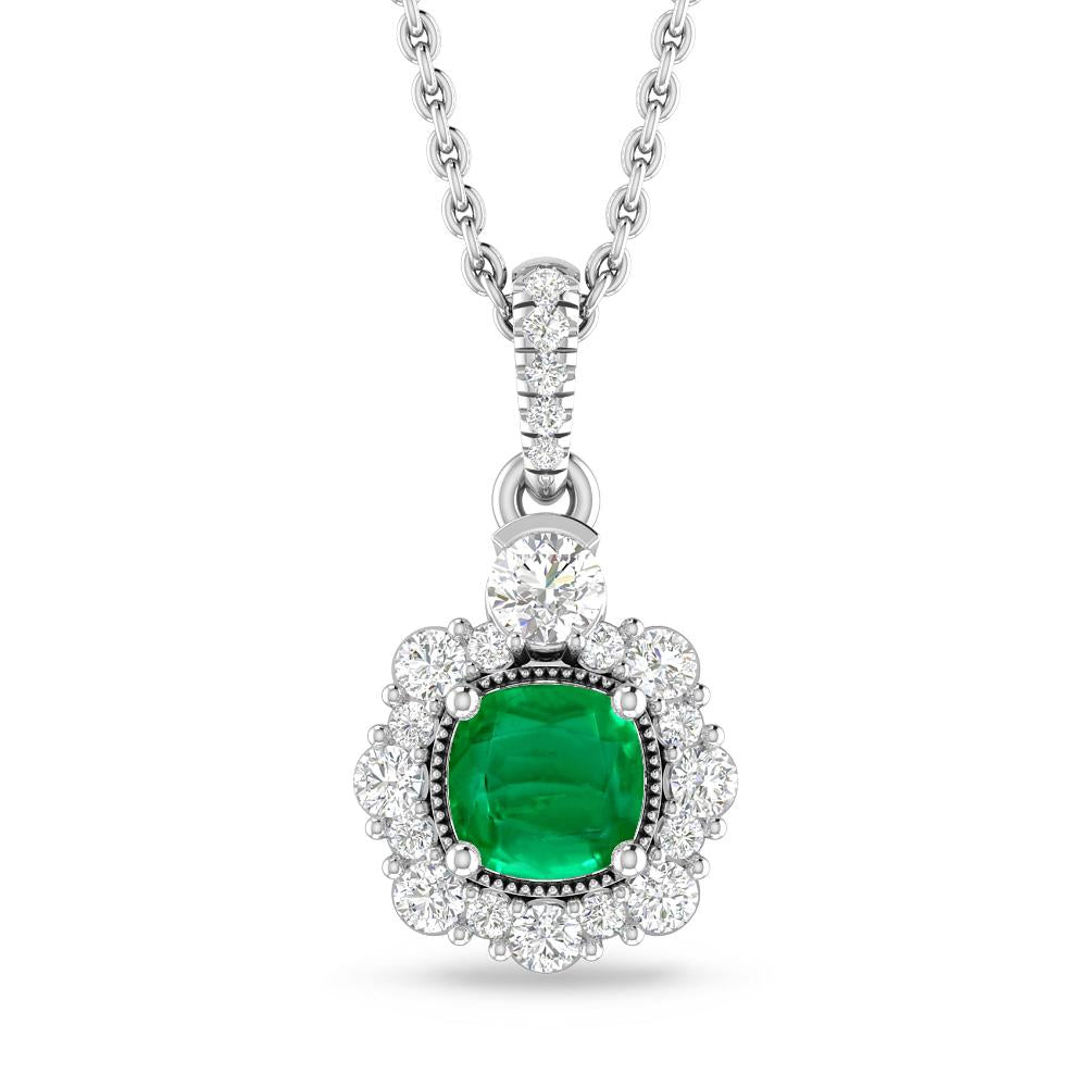 White Gold - Emerald