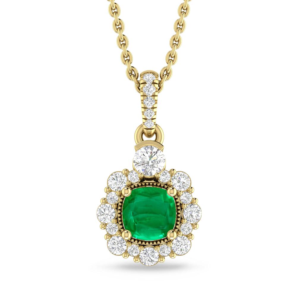 Yellow Gold - Emerald