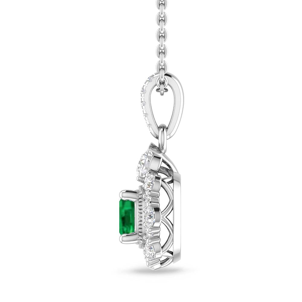 White Gold - Emerald