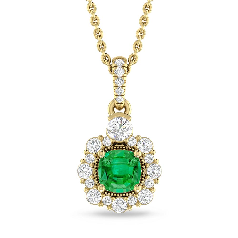 Yellow Gold - Emerald