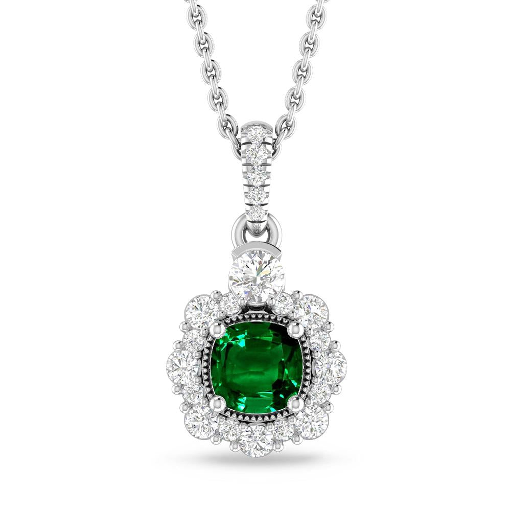 White Gold - Emerald