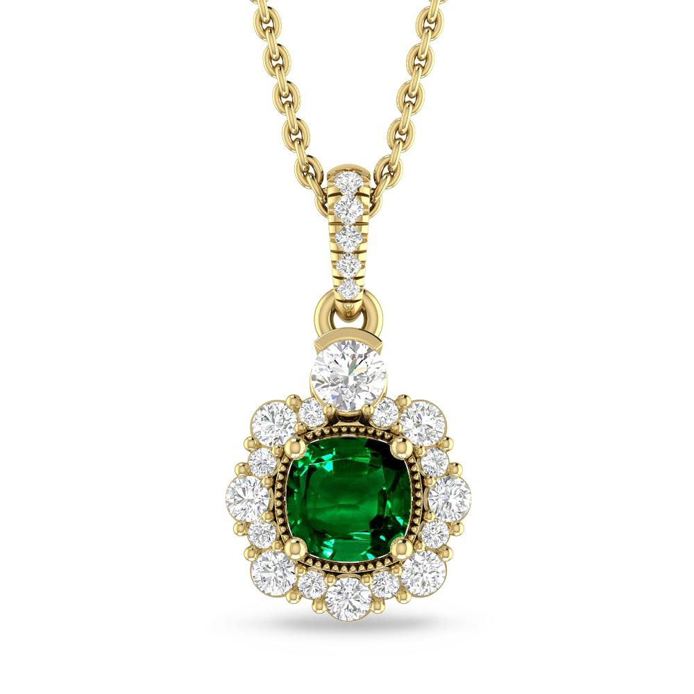 Yellow Gold - Emerald