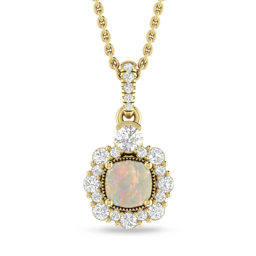 Yellow Gold - Opal