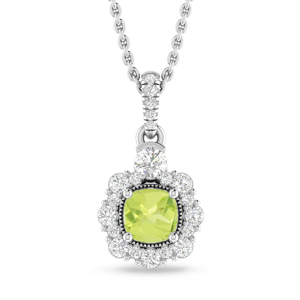 White Gold - Peridot