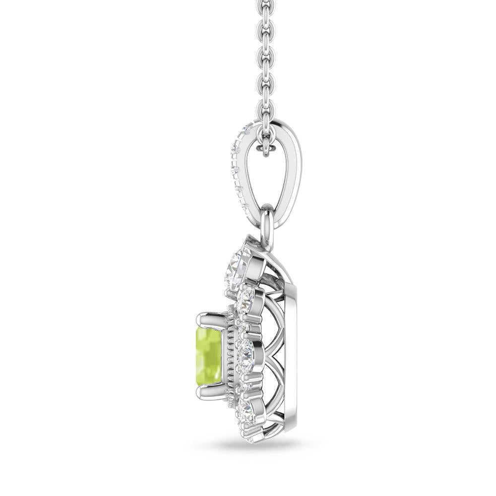 White Gold - Peridot